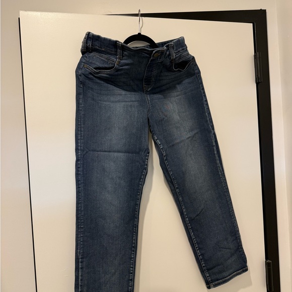 2 PAIRS Liverpool Jeans Company Indigo and dark wash Straight Leg Jeans - Picture 11 of 12